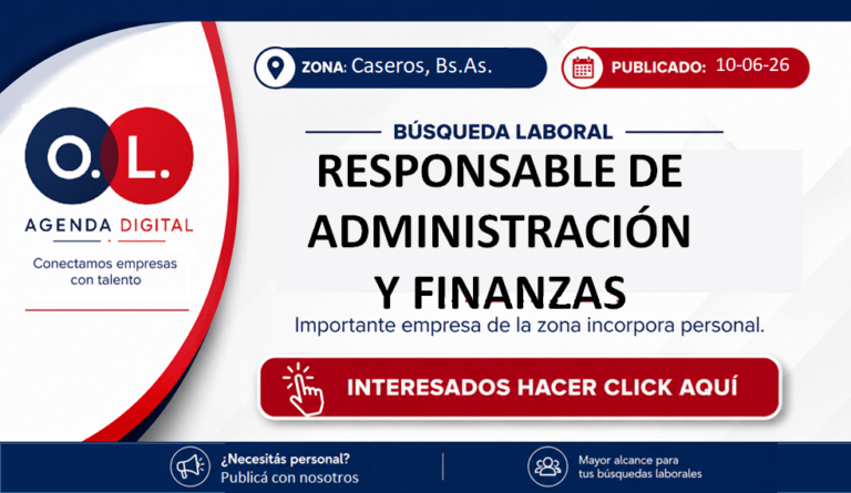 Responsable de Administración y Finanzas 1 - OL Group Responsable de Administración y Finanzas