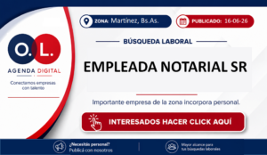 Empleada Notarial Sr