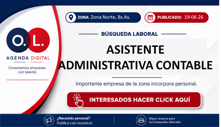 Asistente Administrativa Contable 2 - OL Group Asistente Administrativa Contable