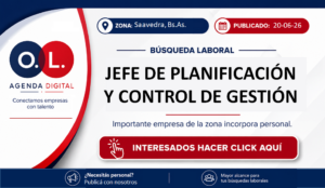 Jefe de Planificación y Control de Gestión