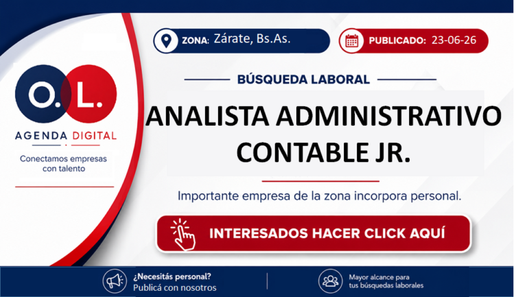 Analista Administrativo Contable Jr. 2 - OL Group Analista Administrativo Contable Jr.