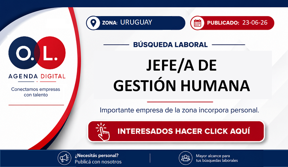 Jefe/a de Gestión Humana 1 - OL Group Jefe/a de Gestión Humana