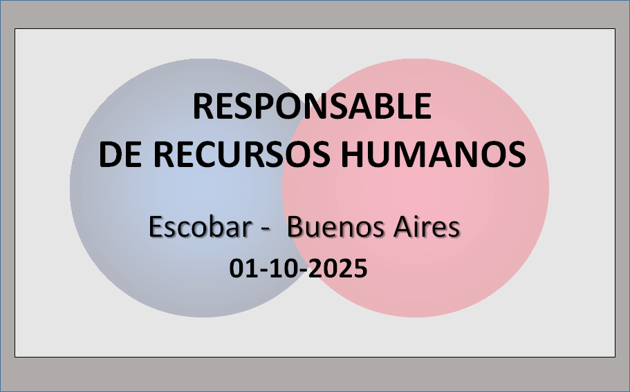 Responsable de Recursos Humanos