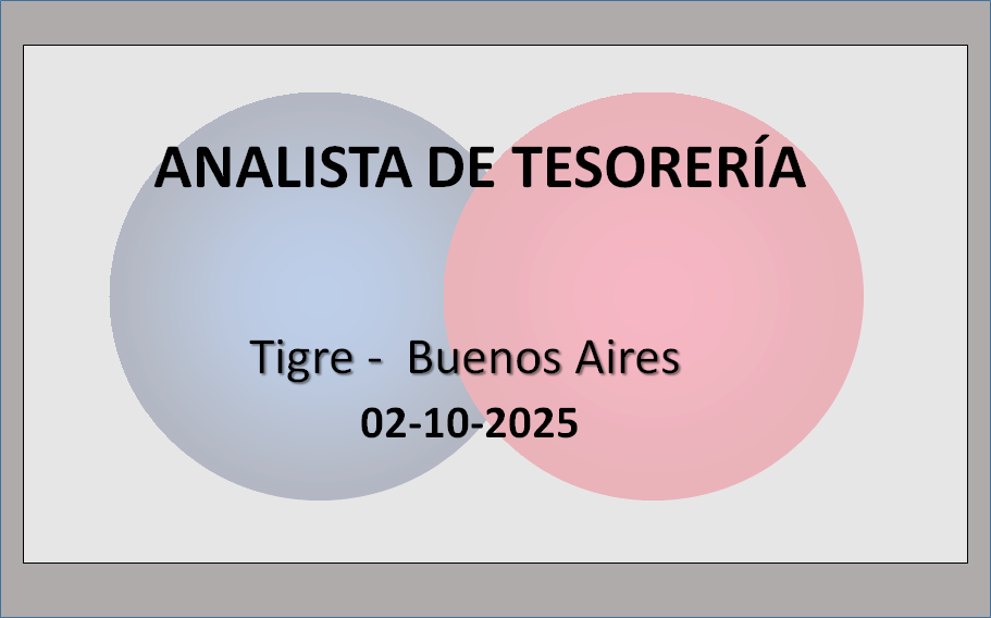 Analista de Tesorería