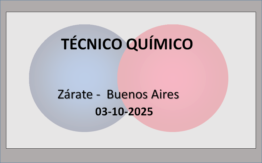 TÉCNICO QUÍMICO