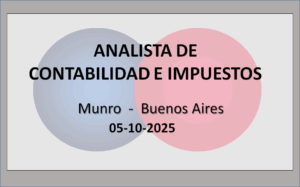 Analista de Contabilidad e Impuestos