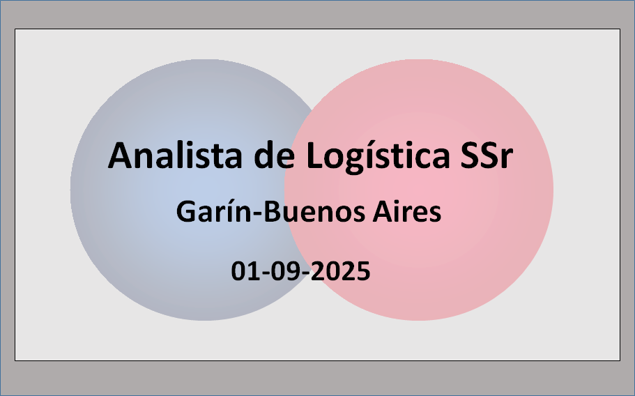 Analista de Logística Semi Senior